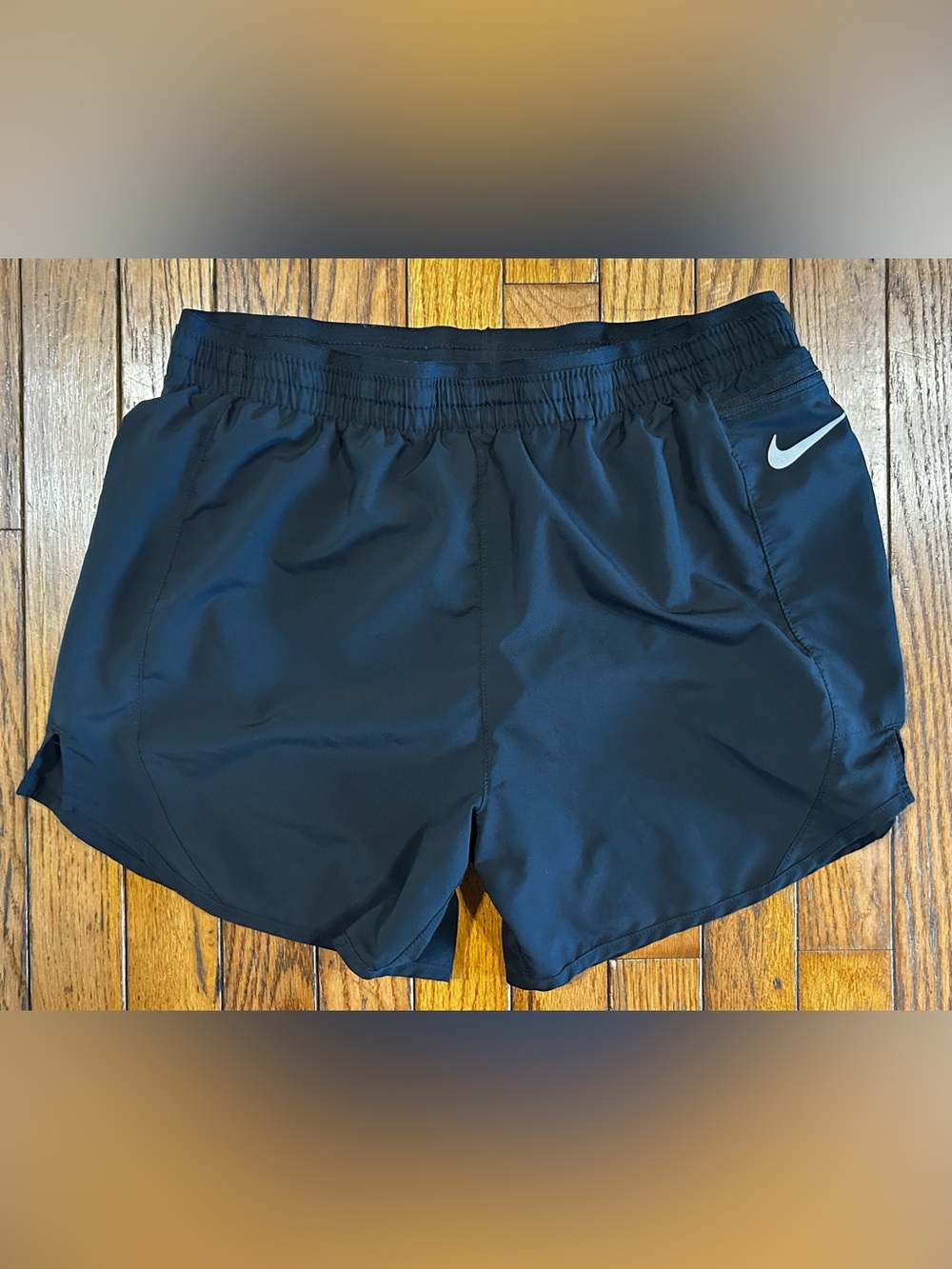 Nike Dri-FIT Black Running Shorts Women’s Medium Lined Athletic